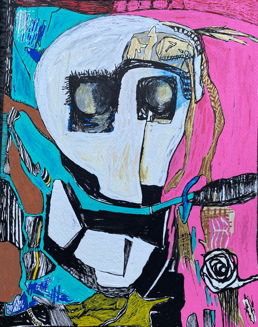 ‘Globe Head’ titled ‘Skull Head’ [1/1]